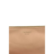 Pink Polyurethane Women Clutch