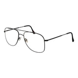 Black Metal Glasses (Frames)