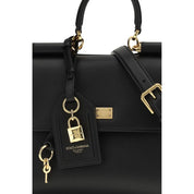 Black Calf Leather Bos Taurus Shoulder Bag