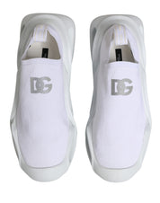 White Slip On Wave Low Top Sneakers Shoes