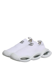 White Slip On Wave Low Top Sneakers Shoes