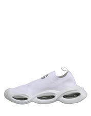 White Slip On Wave Low Top Sneakers Shoes