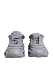 Gray Slip On Wave Low Top Sneakers