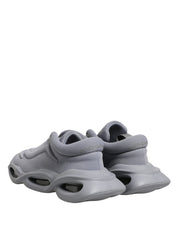 Gray Slip On Wave Low Top Sneakers