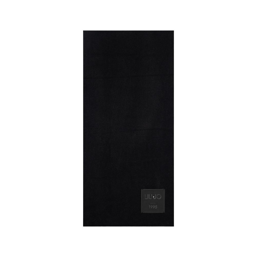 Black Polyester Beanie