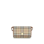 Beige Polyurethane Wallet