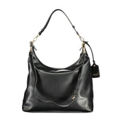 Nero Poliuretano Women Hobo Bag