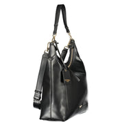 Nero Poliuretano Women Hobo Bag