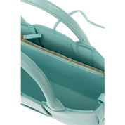 Blue Lamb Leather Tote Bag