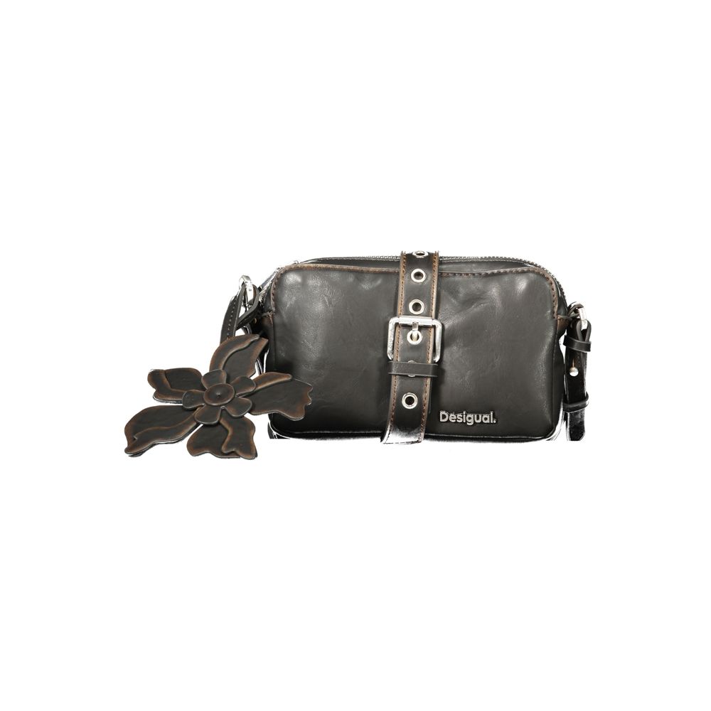 Marrone Polyurethane Women's Handbag