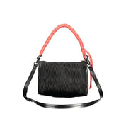 Desigual Nero Poliuretano Women Handbag