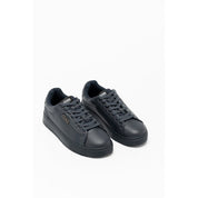 Colmar Blue Leather Low Top Sneakers