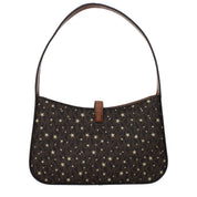 Brown Fabric Handbag