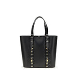 Black Calf Leather Bos Taurus Shoulder Bag