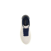 Dolce & Gabbana Multicolor Calf Leather Bos Taurus Low Top Sneakers