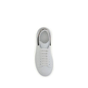 Alexander McQueen White Calf Leather Bos Taurus Low Top Sneakers