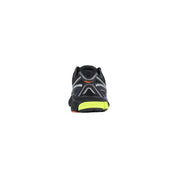 Black Polyethylene Athletic Sneakers