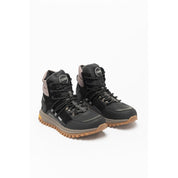Colmar Black Leather Ankle Boots
