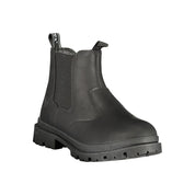 Nero Polyurethane Men's Ankle Boot