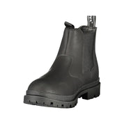 Nero Polyurethane Men's Ankle Boot