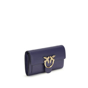 Blue Calf Leather Bos Taurus Wallet
