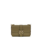 Bicolor Calf Leather Bos Taurus Shoulder Bag