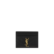 Saint Laurent Black Calf Leather Bos Taurus Wallet Saint Laurent