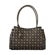 Guess Jeans Marrone Polyurethane Women Handbag