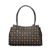 Guess Jeans Marrone Polyurethane Women Handbag