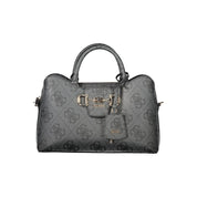Guess Jeans "Black Polyurethane Women Handbag"