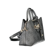 Guess Jeans "Black Polyurethane Women Handbag"