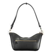 Beige Polyurethane Women Handbag