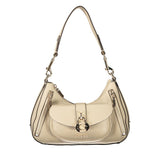 Black Polyurethane Women's Handbag