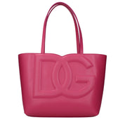 Pink Leather Handbag