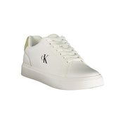 Bianco Polyurethane Men Sneaker