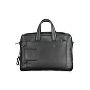 Nero Leather Men Briefcase