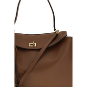 Brown Calf Leather Bos Taurus Shoulder Bag