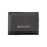 Black Polyurethane Women's Wallet