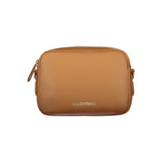 Brown Polyurethane Women Bag