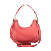 Rosso Polyurethane Women's Bag with Removable Shoulder Strap