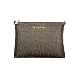Brown Polyurethane Women's Bag
