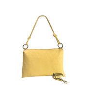 Baldinini Trend Yellow Leather Women Bag