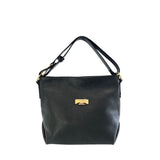 Baldinini Trend Black Leather Women Shoulder Bag