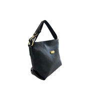 Baldinini Trend Black Leather Women Shoulder Bag