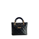 Baldinini Trend Black Leather Women Handbag