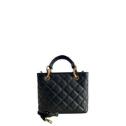 Baldinini Trend Black Leather Women Handbag