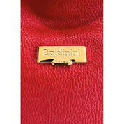 Baldinini Trend Red Leather Women Bag