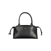 Black Polyurethane Women's Bag