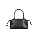 Black Polyurethane Women's Bag