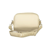 Beige Polyurethane Women's Bag